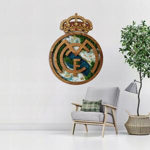 Machový drevený obraz - Real Madrid