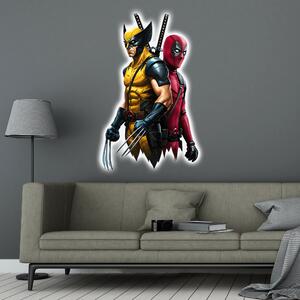 Svietiaci obraz - Deadpool - Wolverine