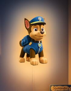 Svietiaci obraz - Chase - Paw Patrol - Nočná lampa