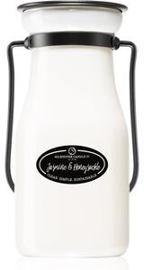 Milkhouse Candle Co. Creamery Jasmine & Honeysuckle vonná sviečka Milkbottle 227 g