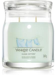 Yankee Candle Clean Cotton vonná sviečka Signature 368 g