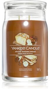 Yankee Candle Spiced Banana Bread vonná sviečka Signature 567 g