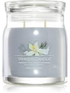Yankee Candle Smoked Vanilla & Cashmere vonná sviečka 368 g