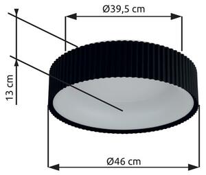 Stropné svietidlo LED 2700 / 4000 / 6000K čierna, biela IP20 GLOBO lighting KEMP 15924DS