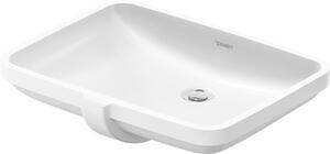 Duravit No.1 - Vstavané umývadlo 585x455 mm, biela 03955500282
