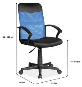 Kancelárska stolička Q-702 - modrá