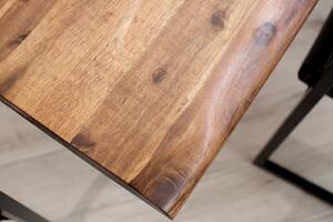 Jedálenský stôl WOTANA 160 cm - hnedá, akácia