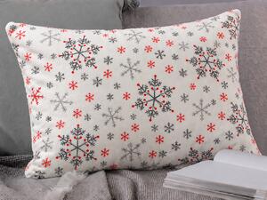 XPOSE® Mikroplyšová obliečka na vankúš SNOWFALL 40x60 cm