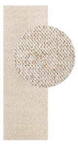 Krémovobiely prateľný behúň 80x240 cm Rocco Cream – Elle Decoration