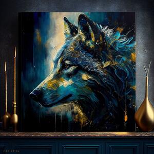 Dekoratívna maľba na plátne - PREMIUM ART - Wilderness in Wolf Eyes