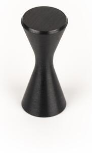 Úchytka knobka Viefe DIABOLO / čierna / priemer 13,5 mm