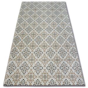 Dywany Lusczow Kusový koberec ARGENT - W4949 kvety, krémový, veľkosť 160x220