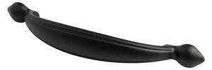 Úchytka Bosetti Marella ZIA / čierna matná / 128 mm