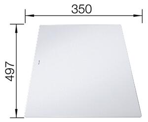 Blanco AXIA III XL 6 S sivá skala s posuvnou sklenenou doskou