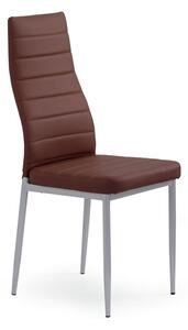 Halmar K70 jedálenská stolička tmavo hnedá