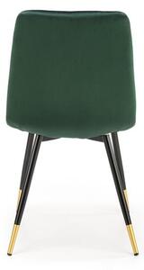 Halmar K438 stolička tmavo zelená
