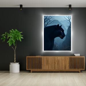 Žiariaci obraz - Black Panther