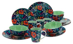 KOMBINOVANÝ SERVIS, 16-dielne, kamenina Creatable - Online Only bytové doplnky, Online Only