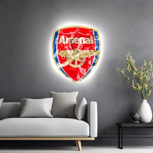 Svietiaci obraz Logo Arsenal - Legendy