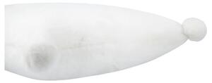 Dekoračný vankúš CLARA biela, 45x45 cm