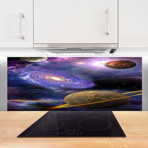 Nástenný panel  Vesmír 125x50 cm