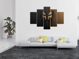 Obraz - Motýľ smrti (150x105 cm)