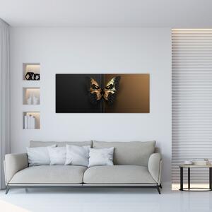 Obraz - Motýľ smrti (120x50 cm)
