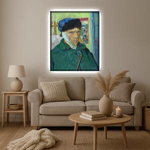 Svietiaci obraz - Vincent van Gogh - Autoportrét s obviazaným uchom