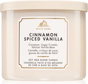 Bath & Body Works Cinnamon Spiced Vanilla vonná sviečka 411 g