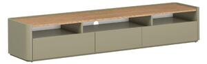 TV skrinka Elivo 200 cm - eukalyptus / dub baltic dune