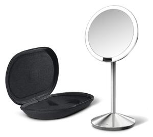 Kozmetické zrkadlo s osvetlením/zväčšovacie (10x) ø 12 cm Travel – simplehuman