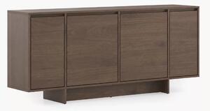 Komoda Zolia 180 cm štvordverová - orech elegant