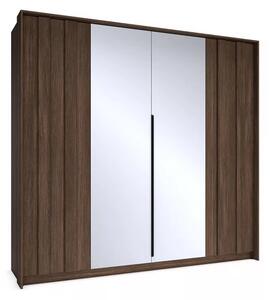 Šatníková skriňa s osvetlením Flaro 223 cm - dub dunin