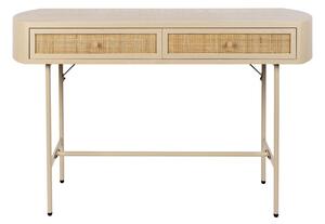 Béžový konzolový stolík 40x120 cm Amaya – White Label