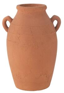 Veľká terakotová váza Moke Amphora Jar - 32 * 28 * 47 cm - J-Line by Jolipa
