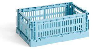 HAY Úložný box Colour Crate S, light blue