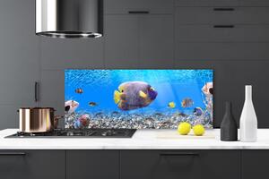 Nástenný panel  Ryba príroda 125x50 cm
