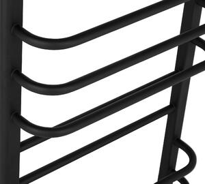 CERANO - Elektrický sušiak uterákov Ricardo - čierna matná - 1160x550 mm