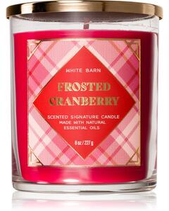 Bath & Body Works Frosted Cranberry vonná sviečka 227 g