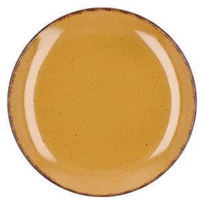 Jedálenská súprava SIENA keramika/žltosivá, 16 ks