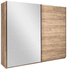 SKRIŇA S POSUVNÝMI DVERAMI, farba duba, 250/210/62 cm MID.YOU - Skrine, Online Only