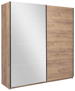 SKRIŇA S POSUVNÝMI DVERAMI, farba duba, 200/210/62 cm MID.YOU - Skrine, Online Only