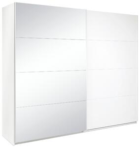 SKRIŇA S POSUVNÝMI DVERAMI, biela, 250/210/62 cm MID.YOU - Skrine, Online Only