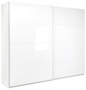 SKRIŇA S POSUVNÝMI DVERAMI, biela, 250/210/62 cm MID.YOU - Skrine, Online Only