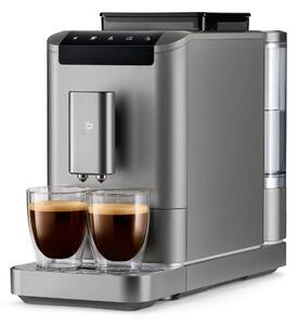 Plnoautomatický kávovar Tchibo „Esperto2 Caffè“, titánový strieborný