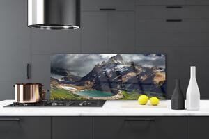 Nástenný panel  Hora záliv krajina 125x50 cm