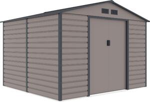 G21 Záhradný domček G21 GAH 407 - 213 x 191 cm, sivý G21-63900521