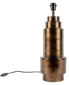 Stolná lampa Art Deco bronzová bez tienidla - Bruut