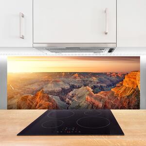 Nástenný panel  Hory príroda 125x50 cm