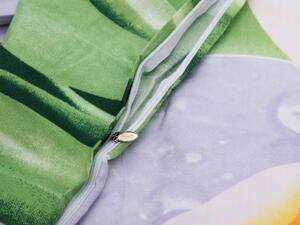 Francúzske obliečky z mikrovlákna CLEO svetlosivé Rozmer obliečky: 2 ks 80 x 80 cm | 200 x 220 cm